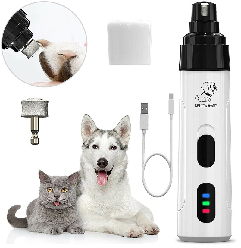 Pet Nail Paws Grinder Trimmer Tool