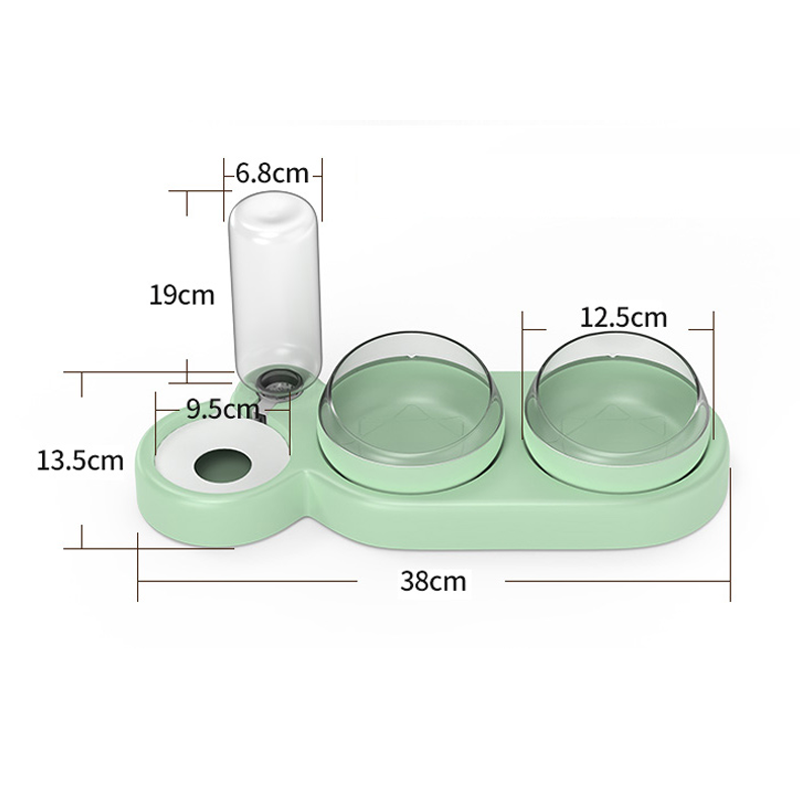 Automatic Double Feeder Bowl For Dog & Cat - fede-rizzo