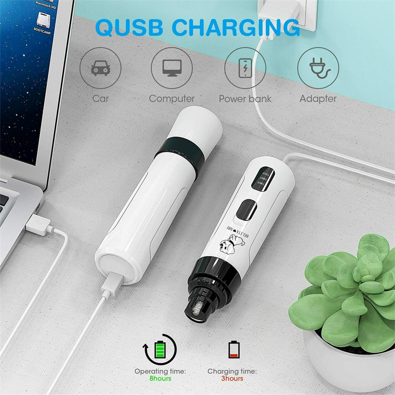 Pet Nail Paws Grinder Trimmer Tool