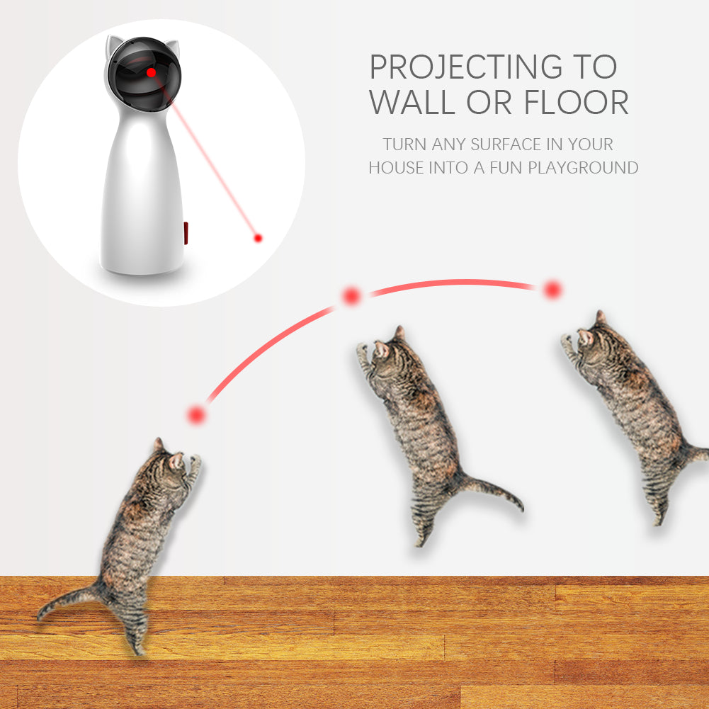 LED Laser Interactive Smart Cat Toy - fede-rizzo