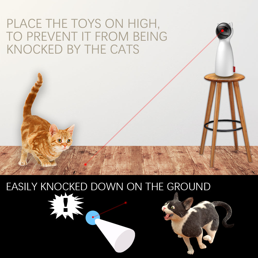 LED Laser Interactive Smart Cat Toy - fede-rizzo