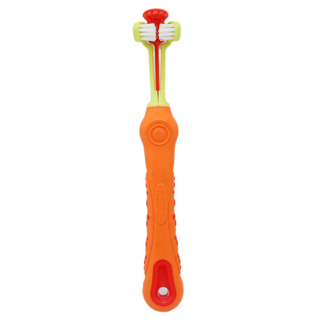 Three Sided Pet Toothbrush - fede-rizzo