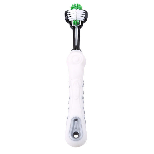 Three Sided Pet Toothbrush - fede-rizzo