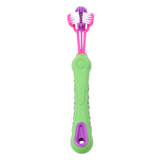 Three Sided Pet Toothbrush - fede-rizzo