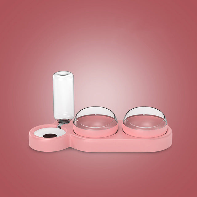 Automatic Double Feeder Bowl For Dog & Cat - fede-rizzo