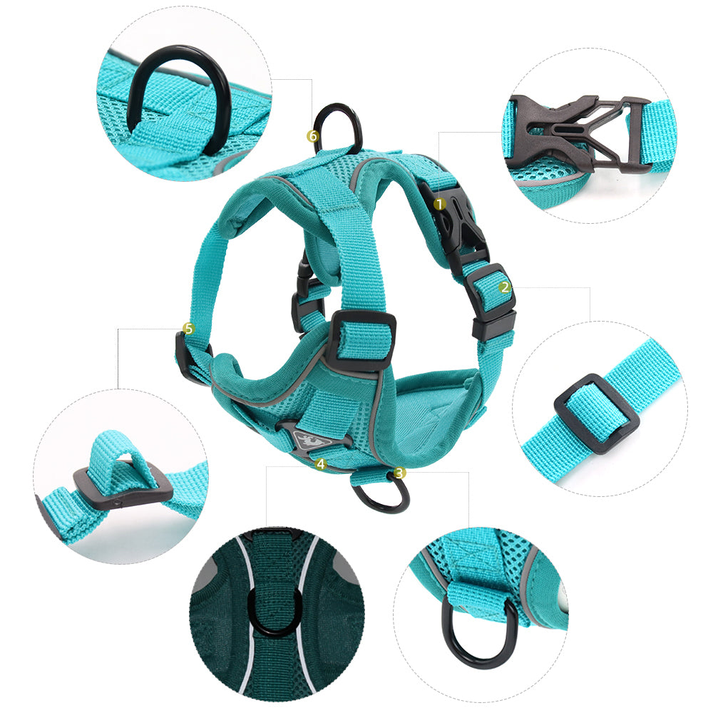 Pet Reflective Nylon Harness - fede-rizzo