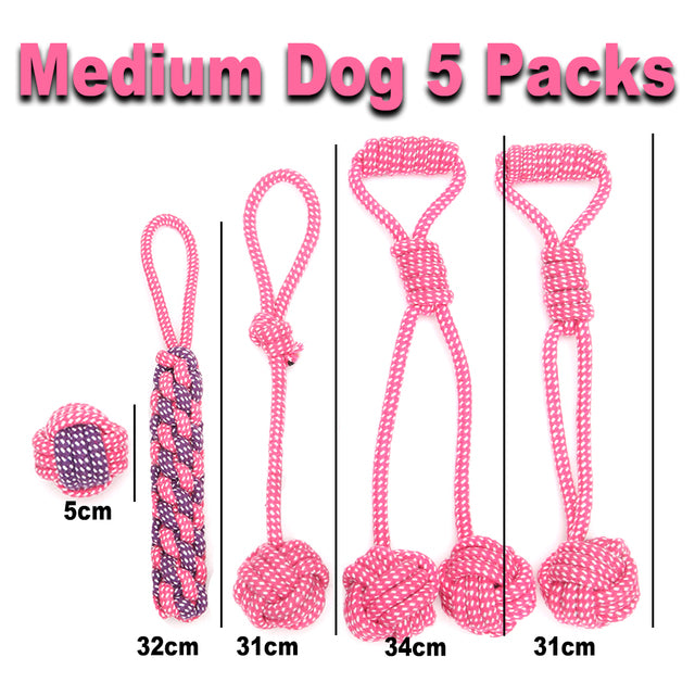 Mini Dog Interactive Cotton Rope - fede-rizzo