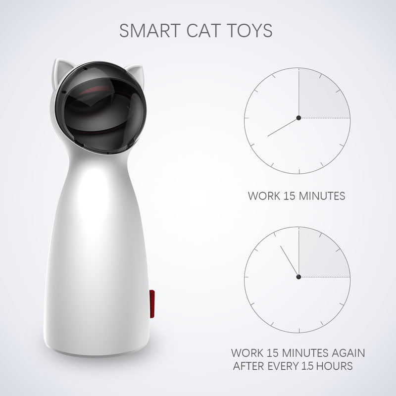 LED Laser Interactive Smart Cat Toy - fede-rizzo