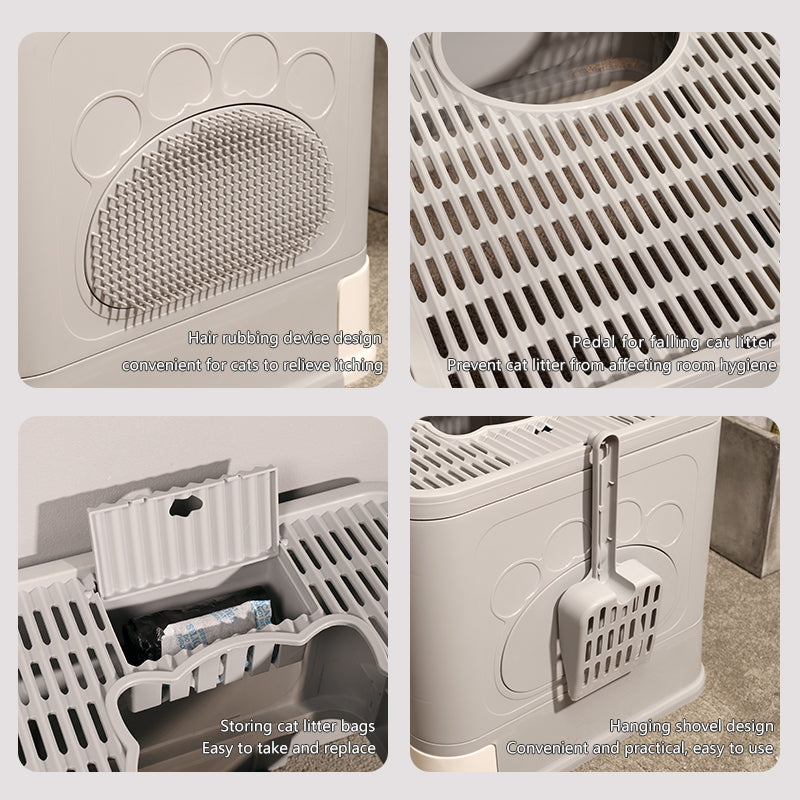 Fully Enclosed Cat Toilet - fede-rizzo