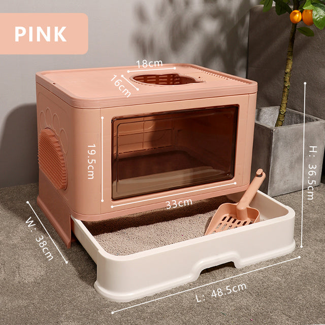 Fully Enclosed Cat Toilet - fede-rizzo