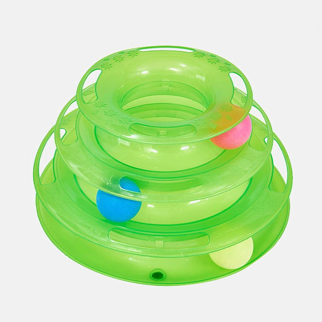 3 Layers Track Turntable Balls Toy - fede-rizzo