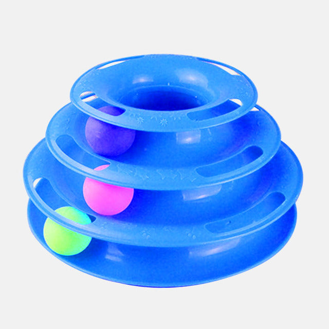 3 Layers Track Turntable Balls Toy - fede-rizzo