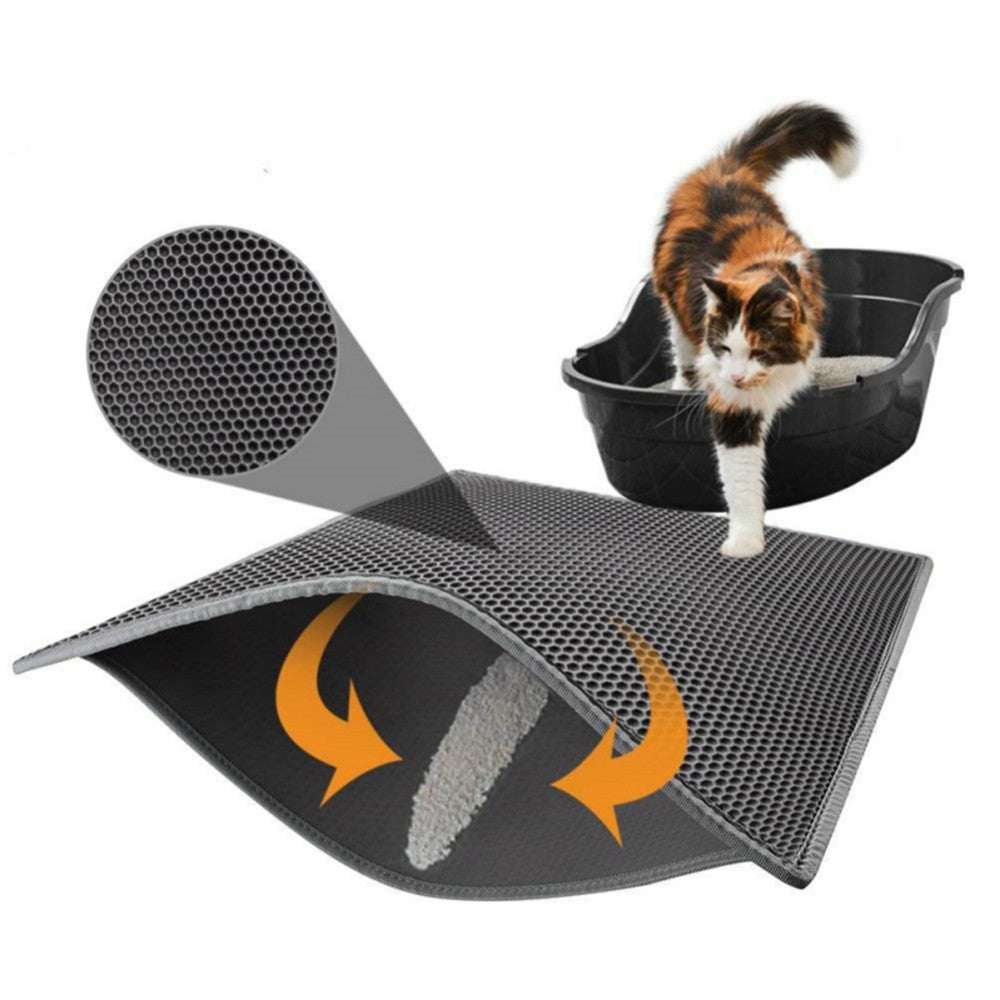 Waterproof EVA Double-layer Cat Litter Mat - fede-rizzo