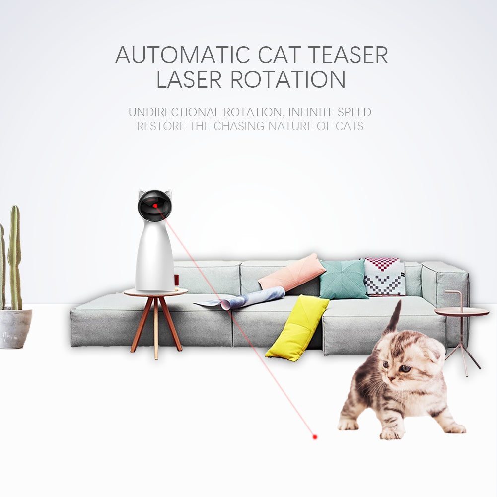 LED Laser Interactive Smart Cat Toy - fede-rizzo
